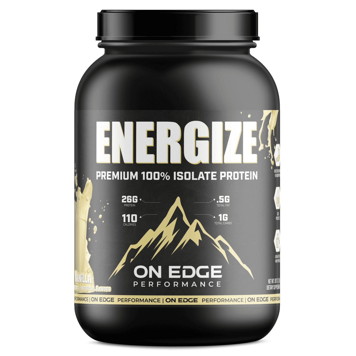 2lb ENERGIZE 100% ISOLATE PROTEIN (Vanilla)