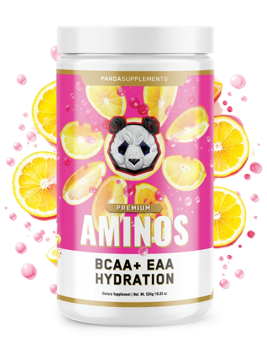 AMINOS | BCAA + EAA + HYDRATION + ELECTROLYTES (Pink Lemonade)