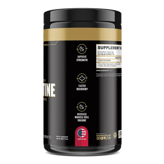 Creatine Monohydrate (500 G) 100 Serving