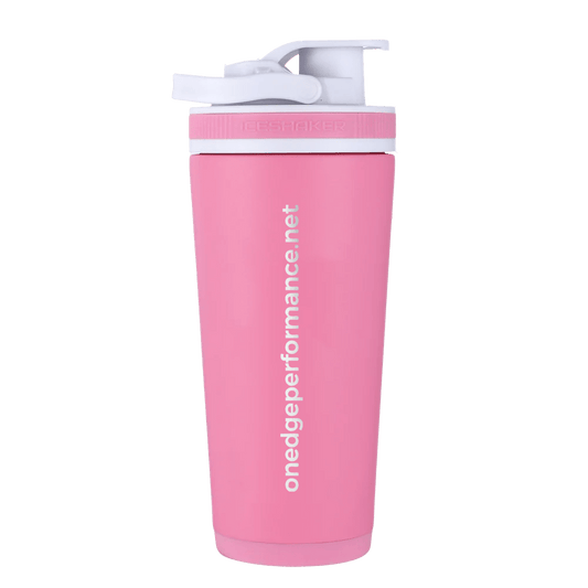 On Edge Performance Pink Ice Shaker 26oz