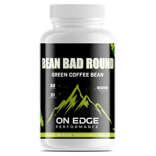 Green Coffee Bean w/GCA -800mg (BEAN BAD ROUND)