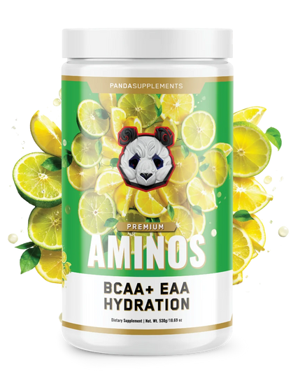 AMINOS | BCAA + EAA + HYDRATION + ELECTROLYTES ( Lemon Lime Crusher)
