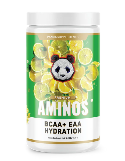 AMINOS | BCAA + EAA + HYDRATION + ELECTROLYTES ( Lemon Lime Crusher)