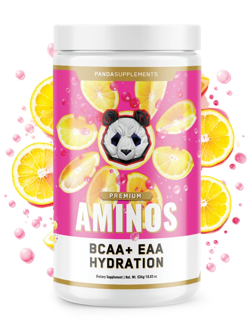 AMINOS | BCAA + EAA + HYDRATION + ELECTROLYTES (Pink Lemonade)
