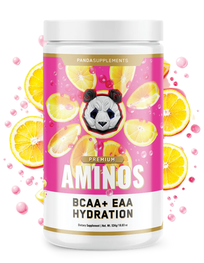 AMINOS | BCAA + EAA + HYDRATION + ELECTROLYTES (Pink Lemonade)