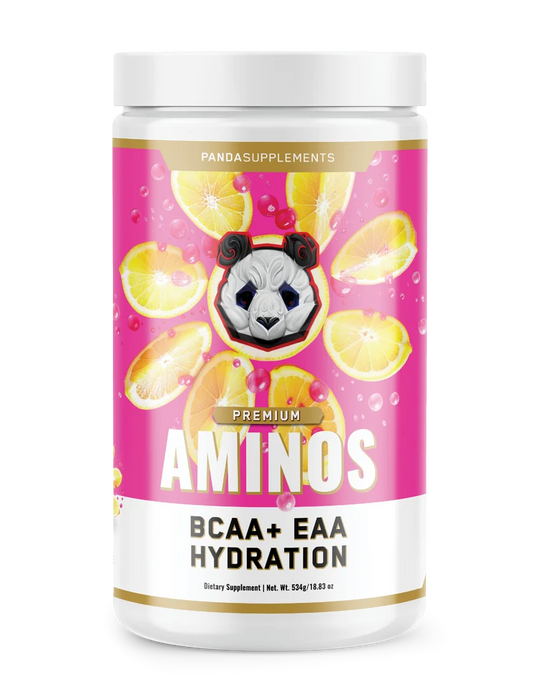AMINOS | BCAA + EAA + HYDRATION + ELECTROLYTES (Pink Lemonade)