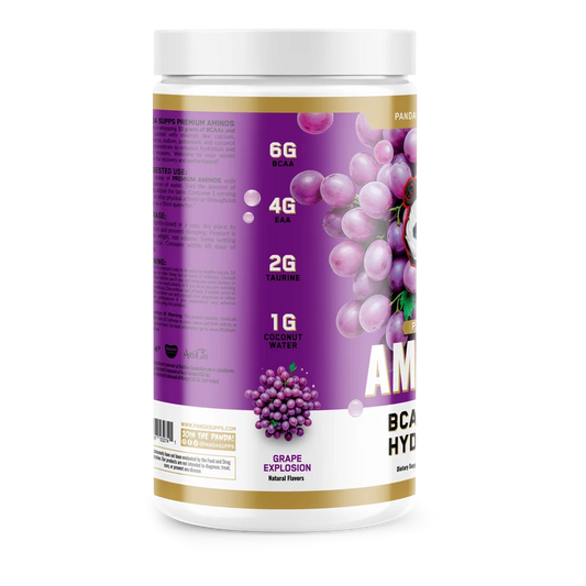 AMINOS | BCAA + EAA + HYDRATION + ELECTROLYTES (Grape Explosion)