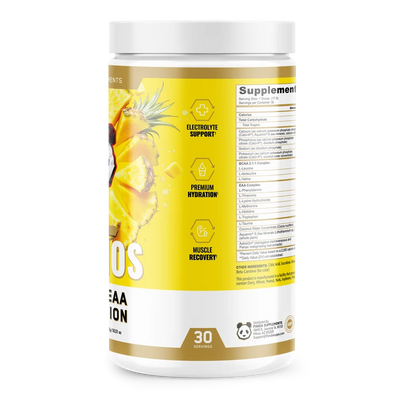 AMINOS | BCAA + EAA + HYDRATION + ELECTROLYTES (Pineapple Splash)