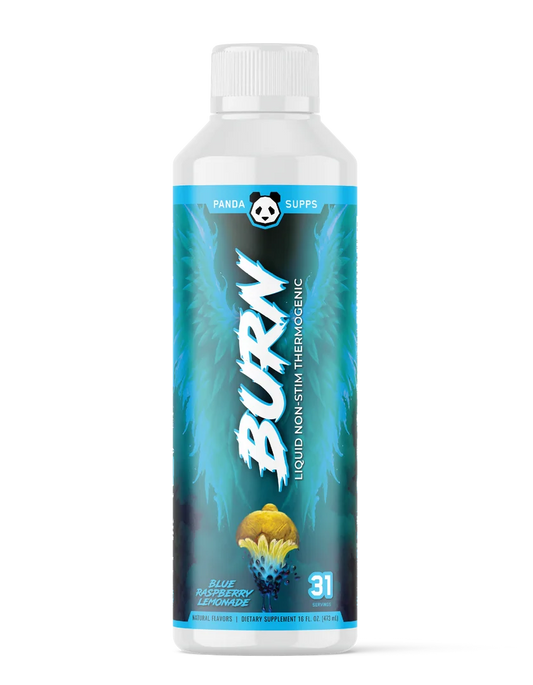 BURN Stim-Free Liquid Thermogenic (Blue Ras Lemonade)