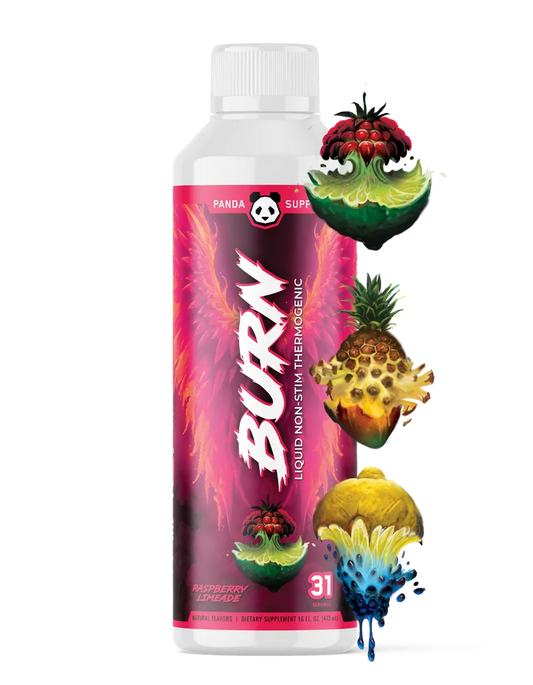 BURN Stim-Free Liquid Thermogenic (Raspberry Limeade)