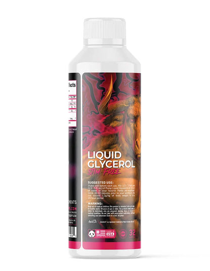 PUMP - Liquid Glycerol (Stim Free) (New Sweet Black Cherry)