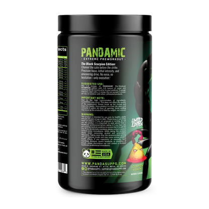 PANDAMIC - Special Edition Extreme Pre-Workout (SCORPION VENOM)