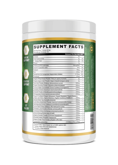 SUPERFOOD (Greens, Reds & Golds) (Tropical Orange)