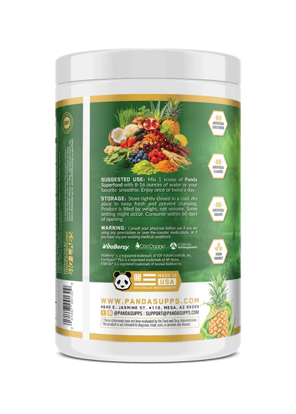 SUPERFOOD (Greens, Reds & Golds) (Green Pineapple)