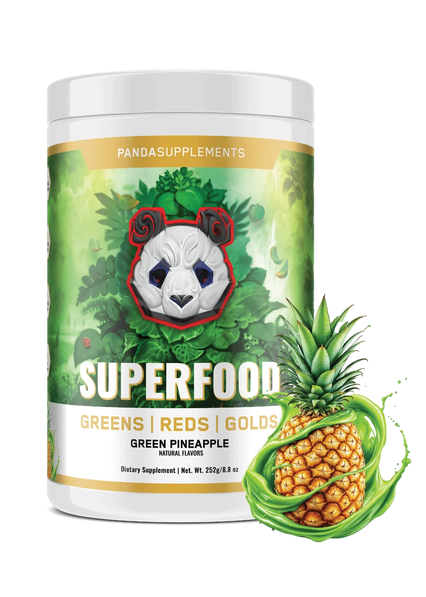 SUPERFOOD (Greens, Reds & Golds) (Green Pineapple)