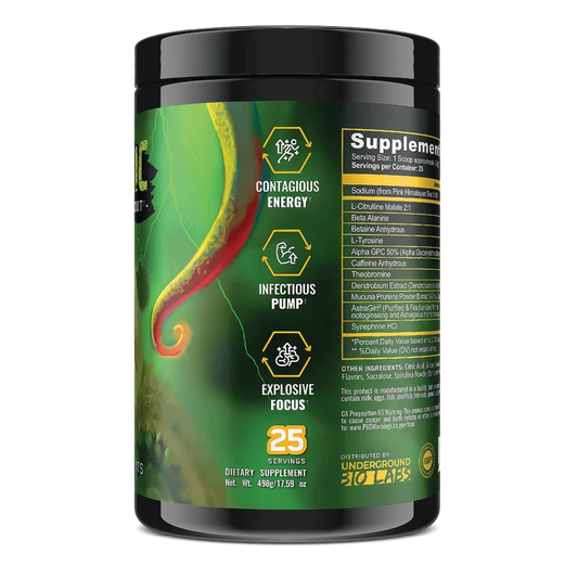 PANDAMIC PRE-WORKOUT SOUR APPLE MELON CANDY