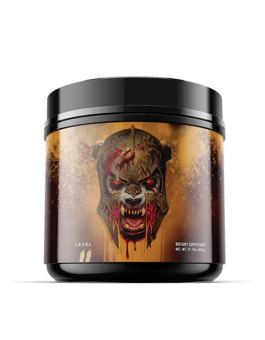 PANDAMUS Pre Workout Choose your  (Level 2 MID STIM Black Green Apple Bubble Gum)