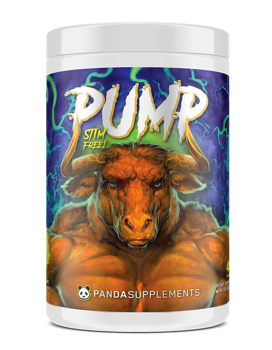 PUMP STIM FREE PRE-WORKOUT (Blackberry Lime)