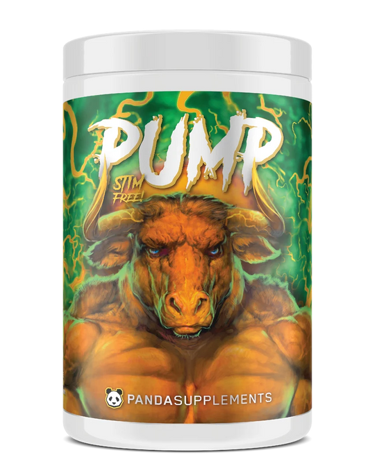PUMP STIM FREE PRE-WORKOUT (NEW Sour Apple Melon Candy)