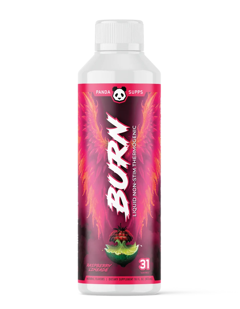 BURN Stim-Free Liquid Thermogenic (Raspberry Limeade)