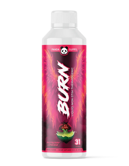 BURN Stim-Free Liquid Thermogenic (Raspberry Limeade)