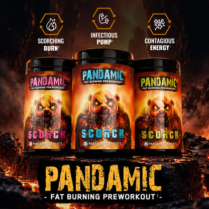 PANDAMIC Scorch Pre-Workout (Grape Melon Candy)