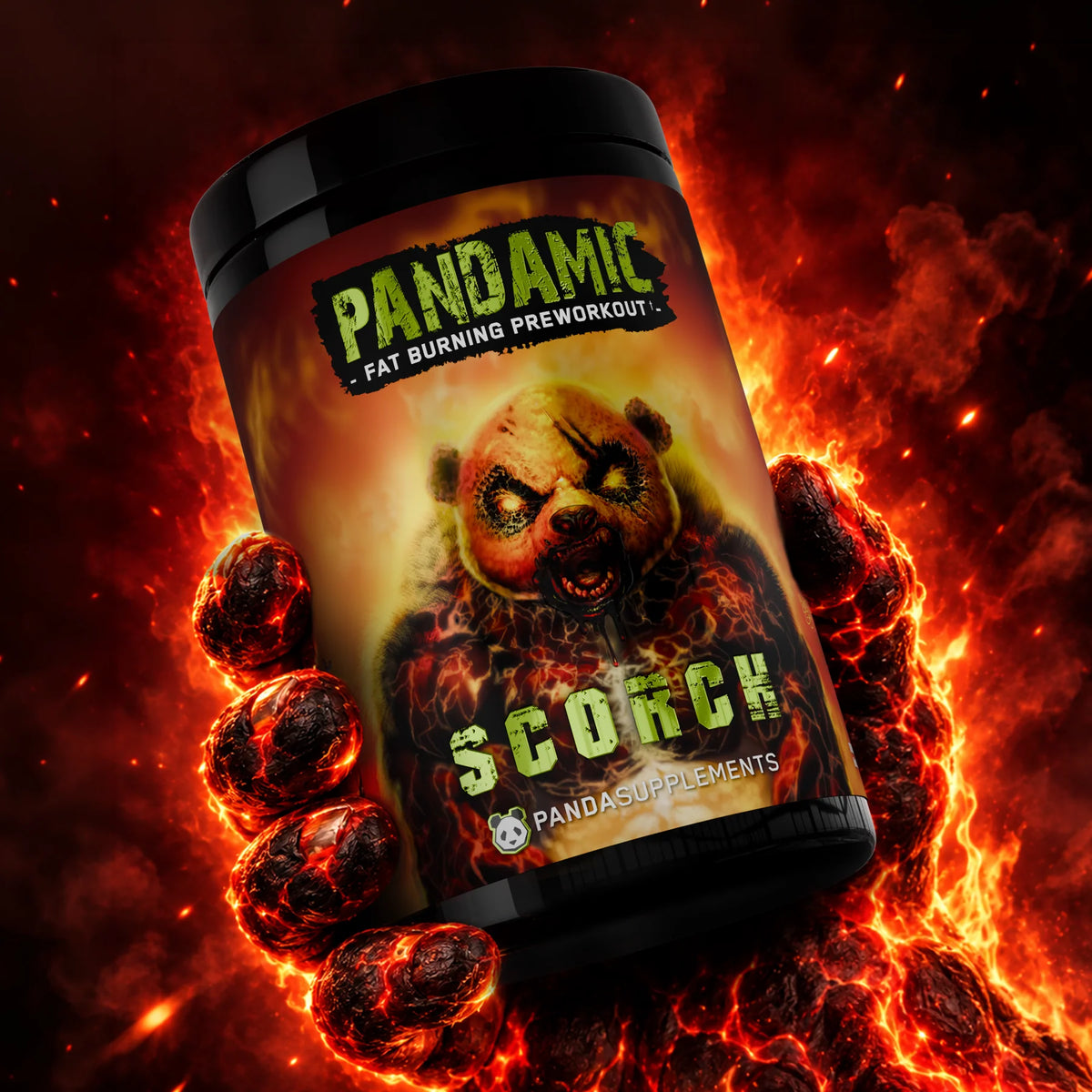 PANDAMIC Scorch Pre-Workout (Grape Melon Candy)