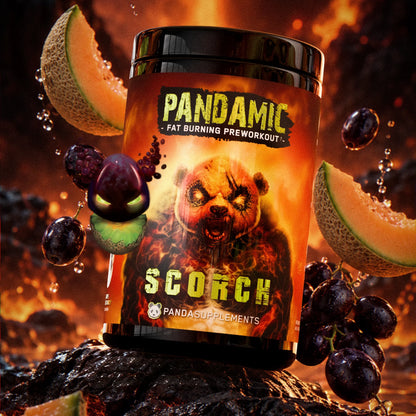 PANDAMIC Scorch Pre-Workout (Grape Melon Candy)