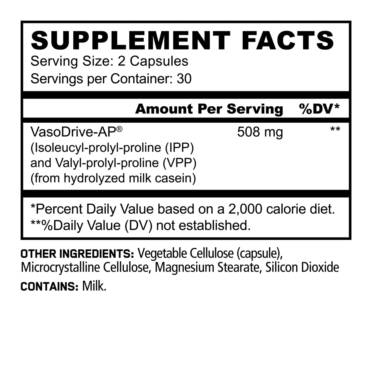 VasoDrive AP (AmealPeptide®)
